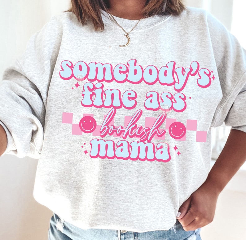 Fine Ass Bookish mamá SVG y PNG / Bookish png, amante de los libros svg, mamá vida png, libro mamá svg, lector obsceno, libros picantes svg, mamá libresca imagen 3