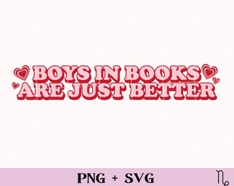 Jungen in Büchern SVG und PNG | fiktive Männer geschrieben von Frauen svg, Bücherwurm png Romanze Leser png, Buch Freunde, Smut Reader, würziges Buch svg