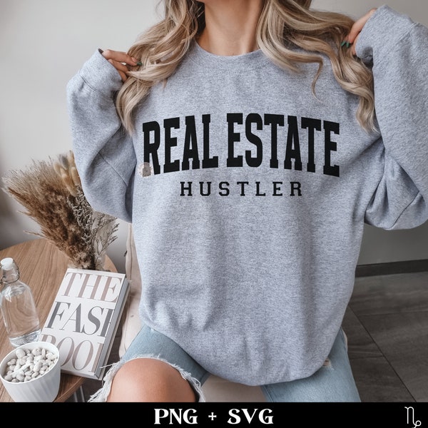 Real Estate Hustler SVG and PNG | real estate svg, real estate agent svg, realtor svg, realtor png, home girl svg, real estate png