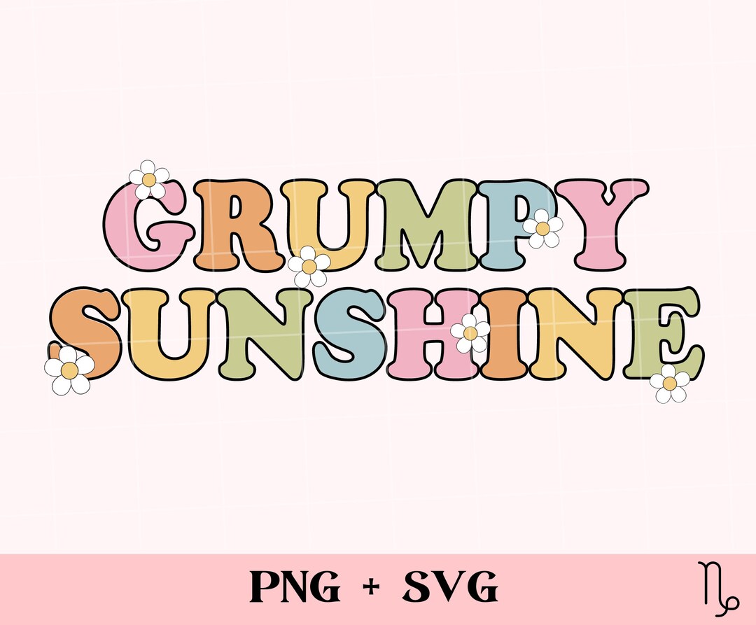 Grumpy X Sunshine SVG and PNG Bookish Png, Romance Tropes
