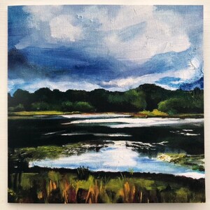 Lakeside, Brown Moss, Whitchurch 2022 LandscapesbyLucyArt