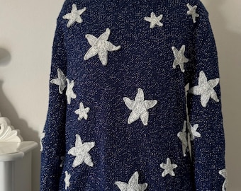 Handmade Knitted Sweater Coraline Inspired