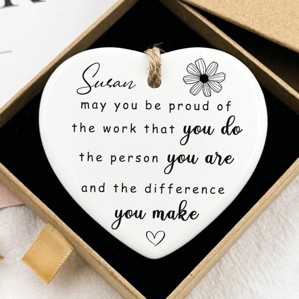 May You Be Proud of the Work You Do the Person You Are and the Difference You Make, Message-in-a-Box, Thank You Gift, Employee Gift