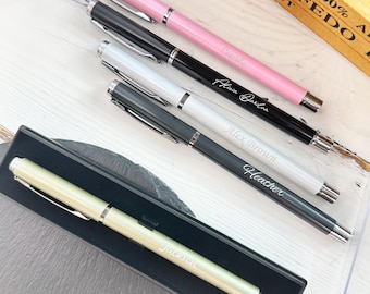 Personalized Business Pens, Custom Text Pens, Custom Ballpoint Pen, Engraved Pens, Wedding Pen, Customized Writing Tool Office Supplies