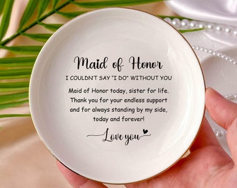 Buy Personalized Maid of Honor Gift, Maid of Honor Proposal, Will