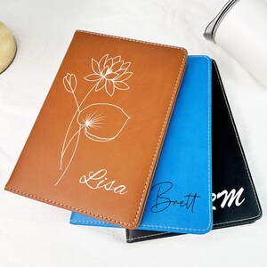 Personalized Leather Journal, Customized Leather Journal, Journal with Name, Personalized Notebook, Personalized Diary, Gift for Friends