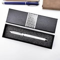 Personalized Business Pen with Pen Case, Valentine's Day Gift for Man, Father's Day Gift, Groomsman Gift, Gift for Him, Coworker Gift