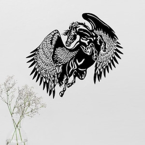 Horse wall art svg,dxf, EPS,AI and PDF files.plasma cut file,wall art dxf,laser cut files,Glowforge files, Horse panel svg