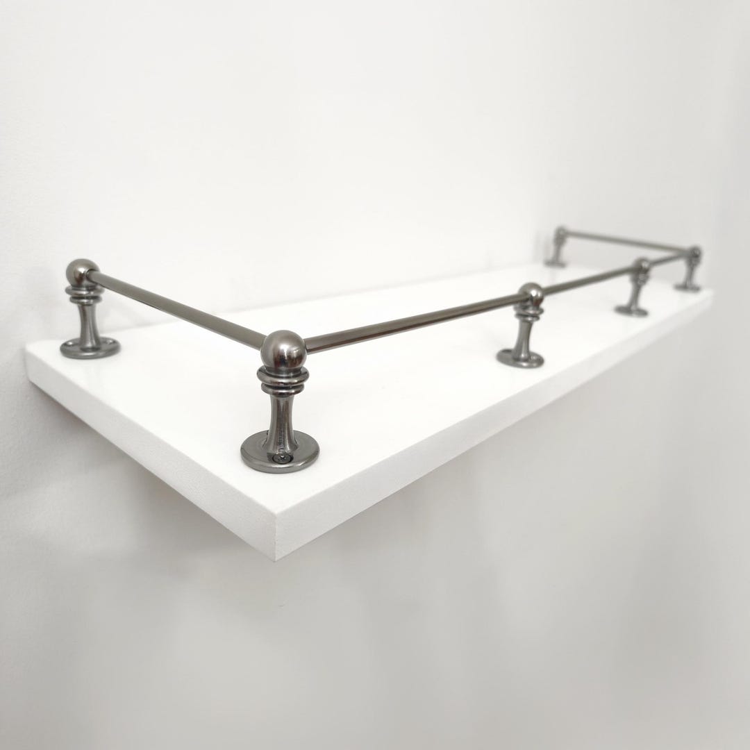 Black Shelf Rails Black Gallery Rail - Black Shelf Tipping - Etsy