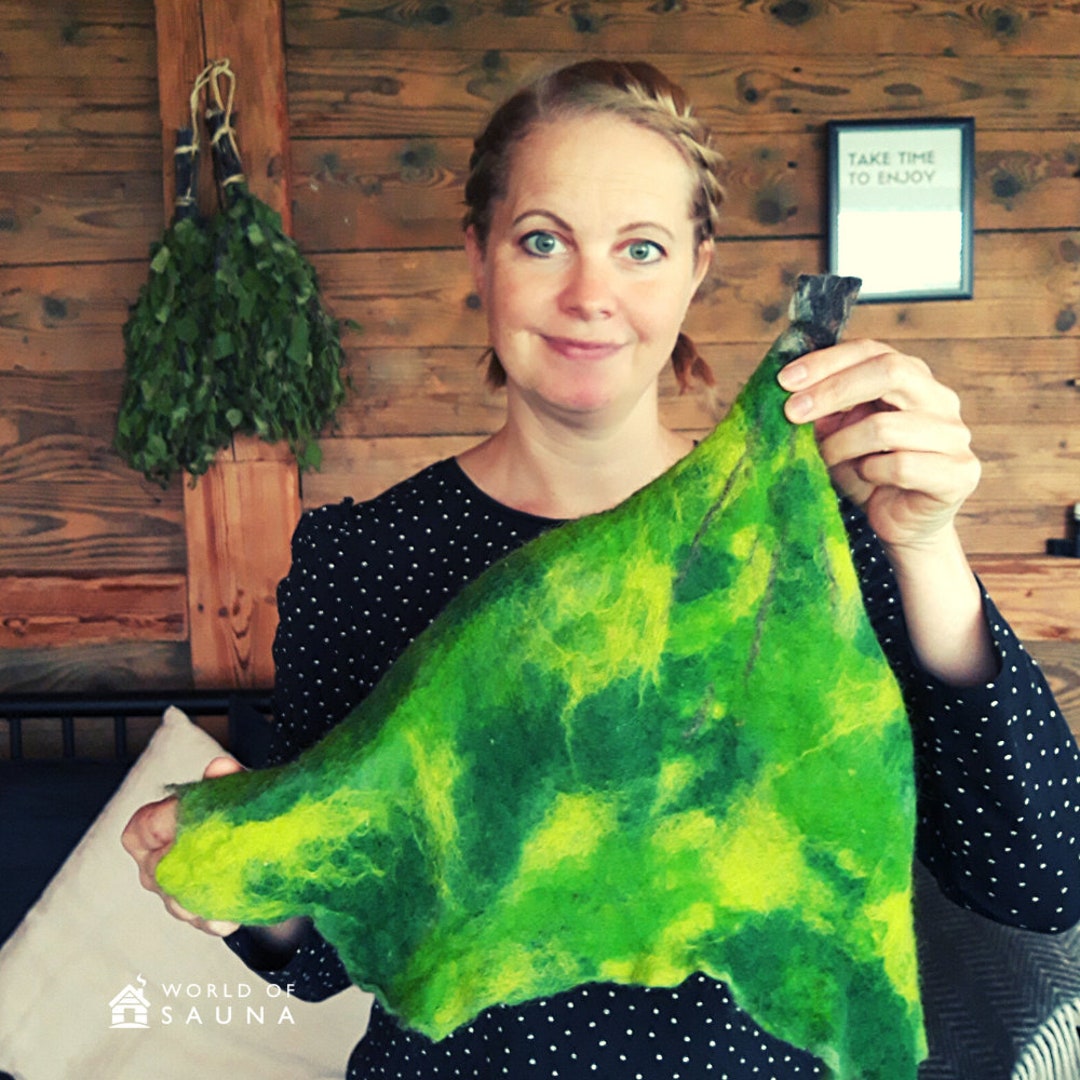 Sauna Hat, Wool Hat, Sauna Accessories, Sauna Traditional, Felt Hat