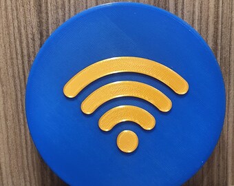 Nfc Touch Connect Wi-Fi Coaster, Home Essentials, 3D-geprint