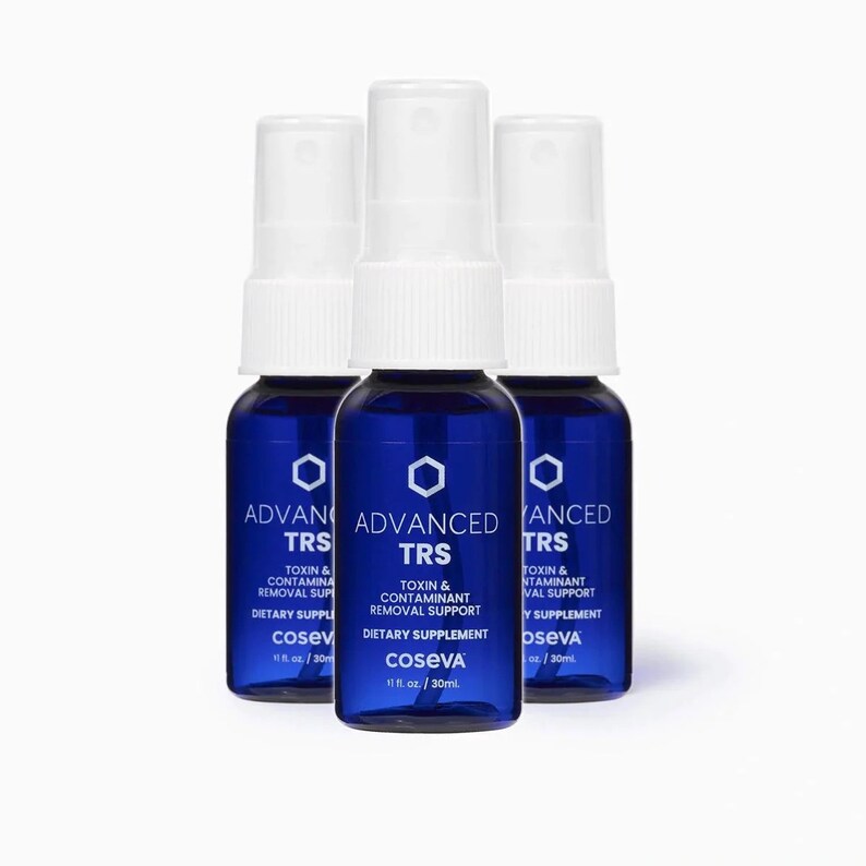 Advanced TRS 3pack Heavy Metal Detox Coseva Zeolite Nano Remove Toxins