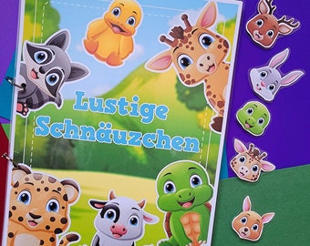 Busy Book Deutsch, Spielbuch für Kinder, Montessori Entwicklung Buch