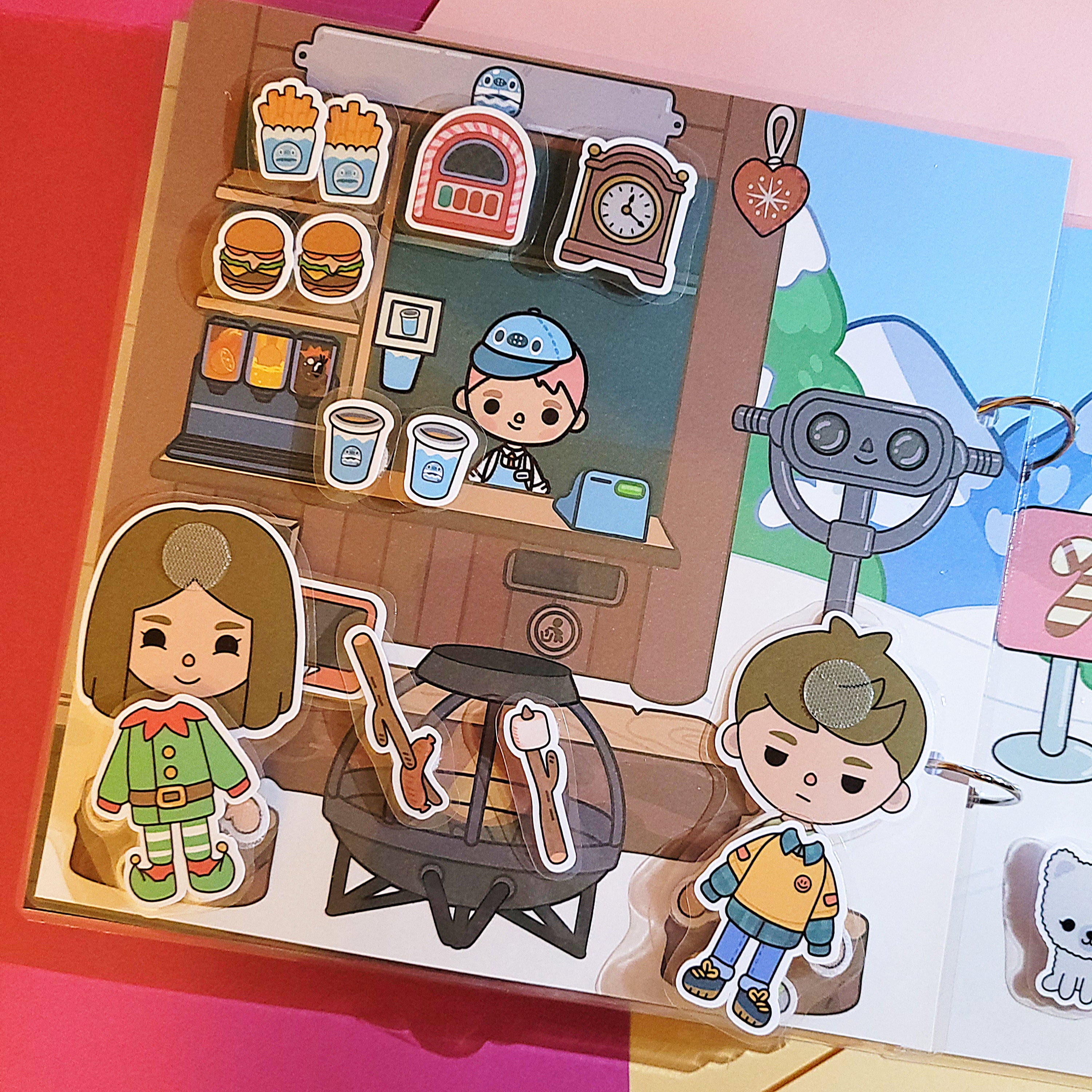 Toca Development Toca Boca Life Christmas, Busy Book Deutsch, Play Book for Children ...