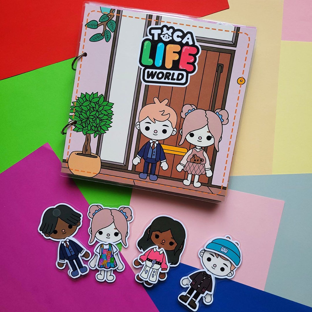 Toca Boca Life World Mein Haus Busy Book Deutsch Spielbuch - Etsy.de