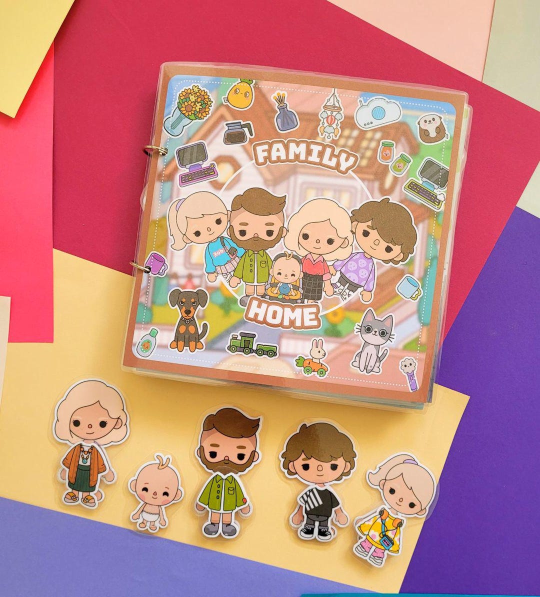 Toca Development Toca Boca Life World, Family House, Busy Book German, Playbook for ...
