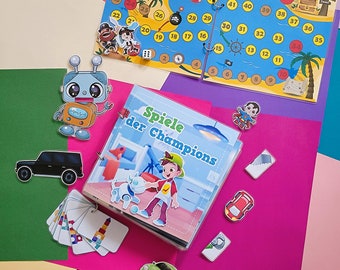 Busy Book Deutsch, Spielbuch für Kinder, Montessori Entwicklung Buch