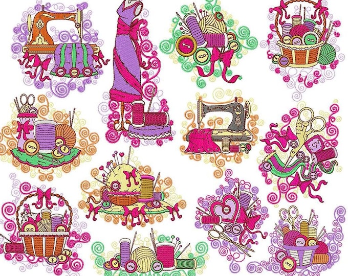 12+ Tailor Embroidery Design Bundle - Sewing Embroidery Designs Machine ...