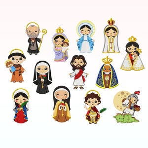 All Saints embroidery design bundle - Jesus embroidery designs machine embroidery pattern - God embroidery file- Christian embroidery design
