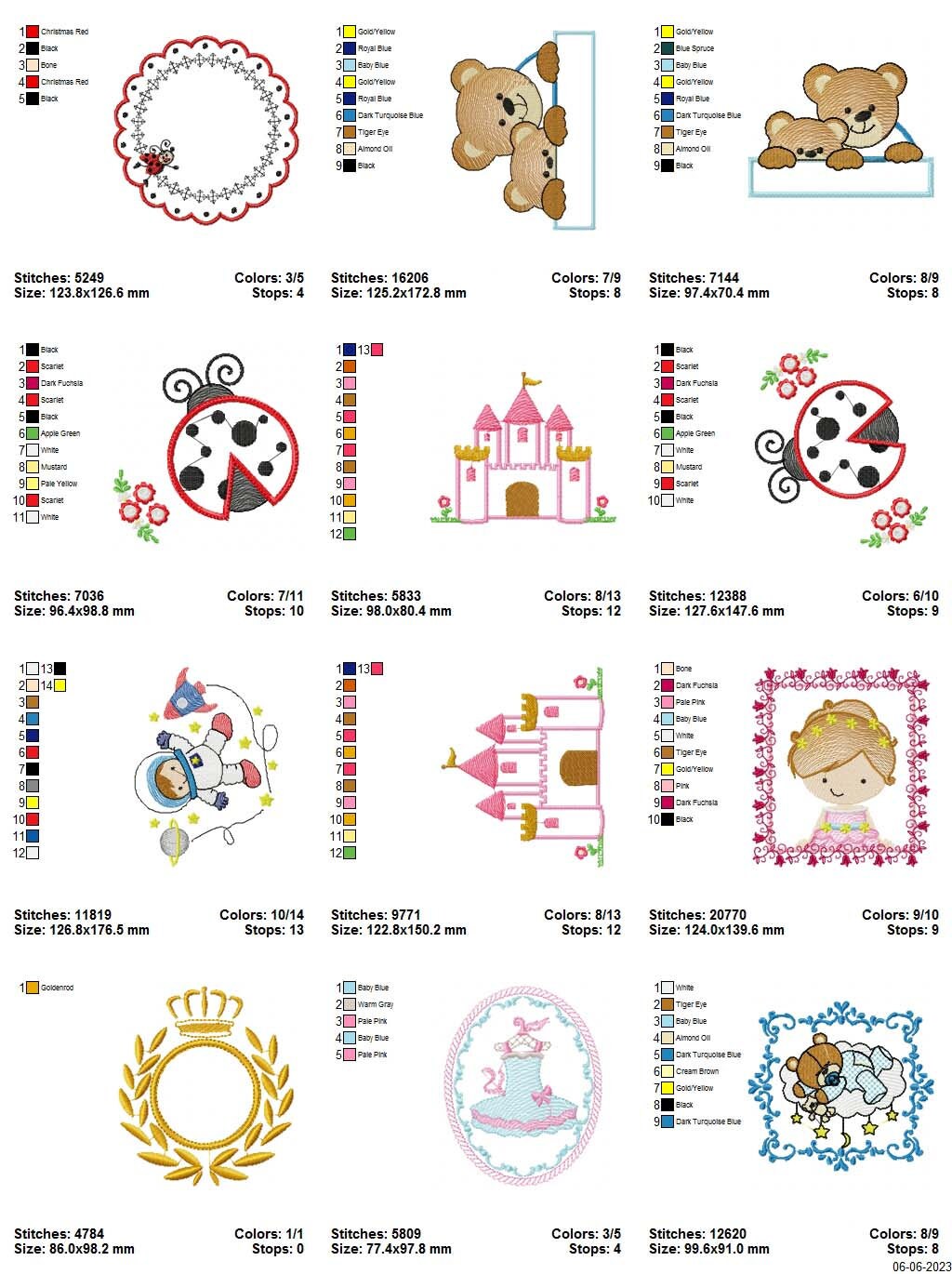 Baby Girl Summer Dress In Best Embroidery Printed Design main image 1