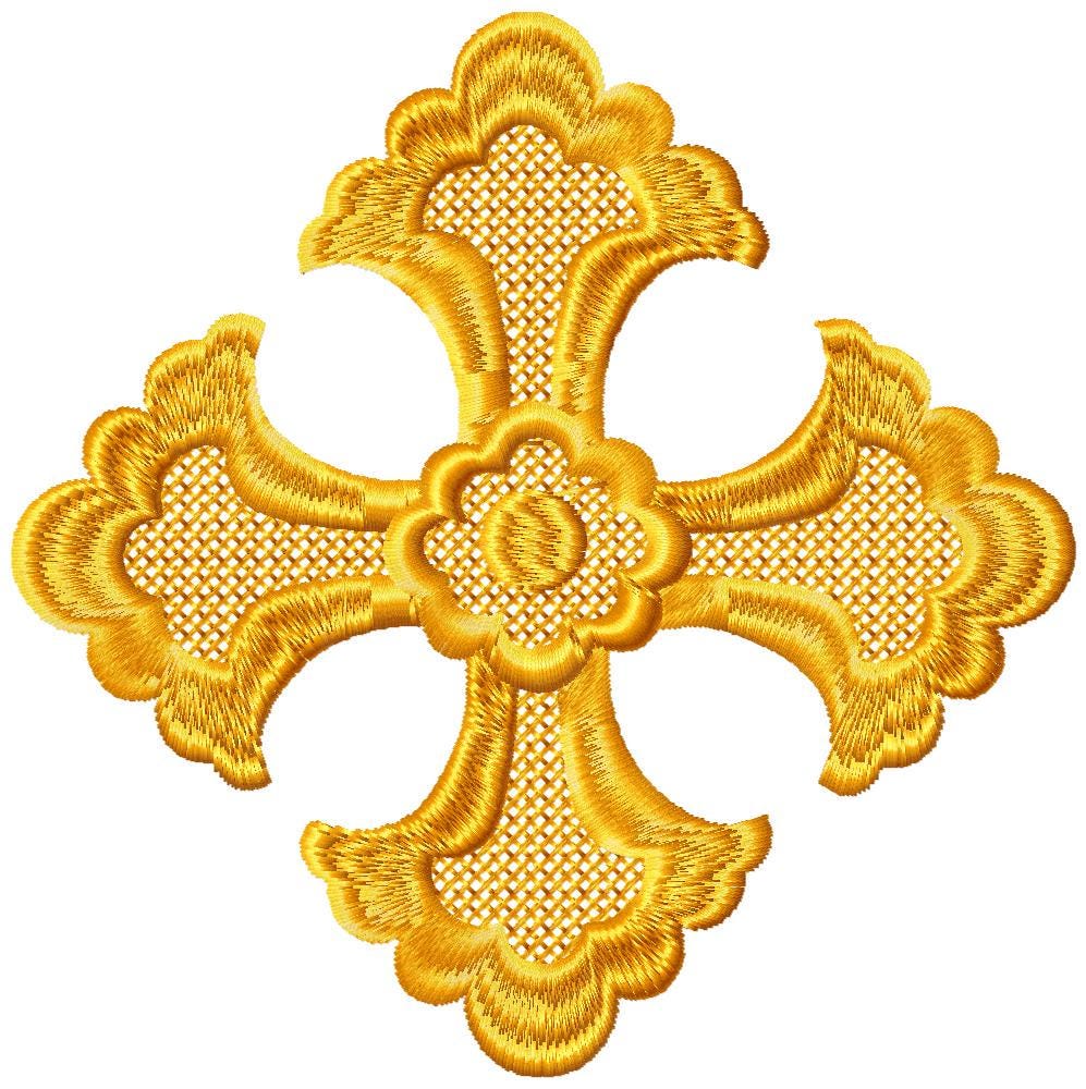 6+ Cross Embroidery Design Bundle - Floral Cross Monogram Embroidery ...