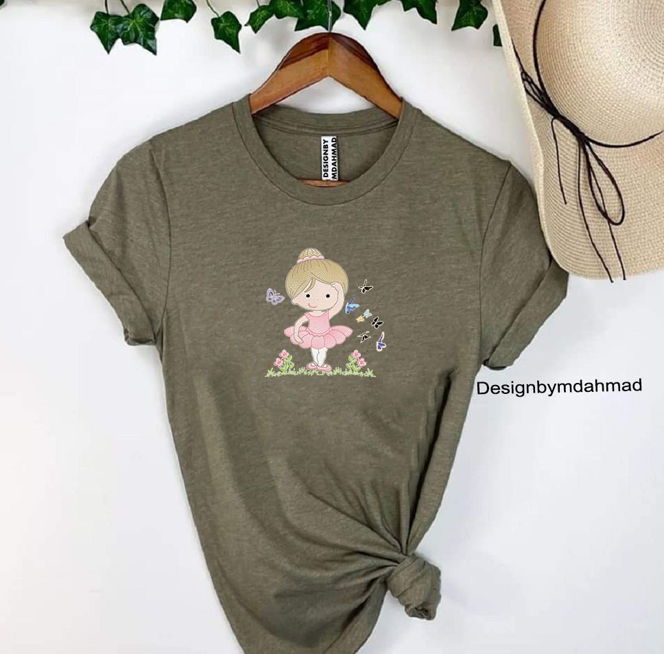 Baby Girl Embroidery Designs Princess Embroidery Design Etsy