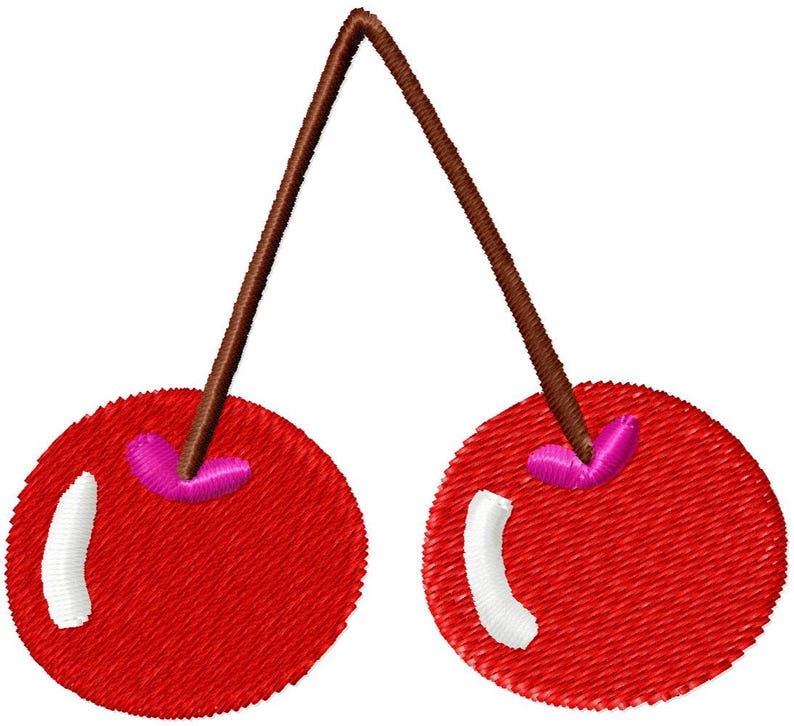 Cherry Embroidery Design Bundle - Cherries Coquette Monogram Applique ...