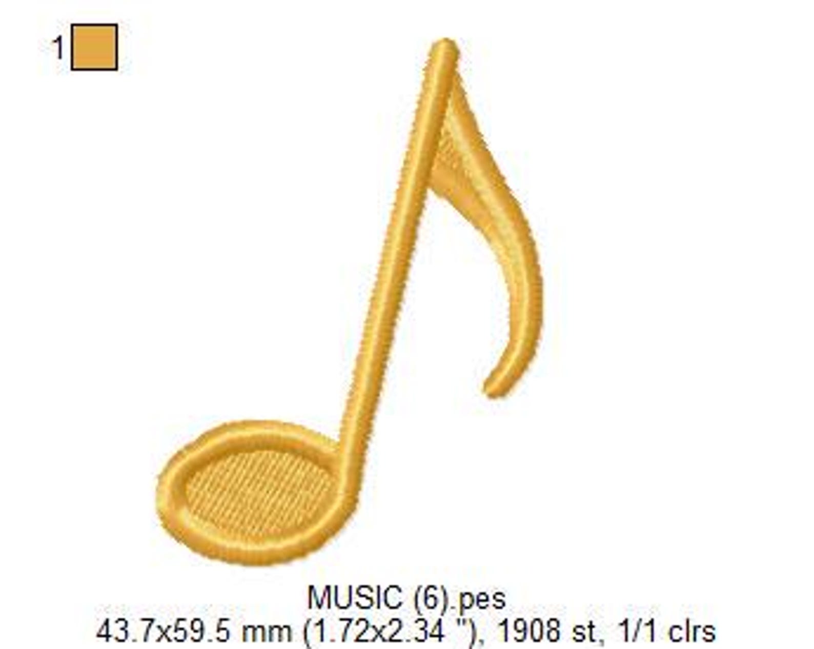 Music Note Embroidery Design Bundle - Music Instruments Monogram ...