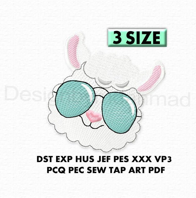 Baby Lamb Embroidery Design Animal Embroidery Designs Machine Etsy
