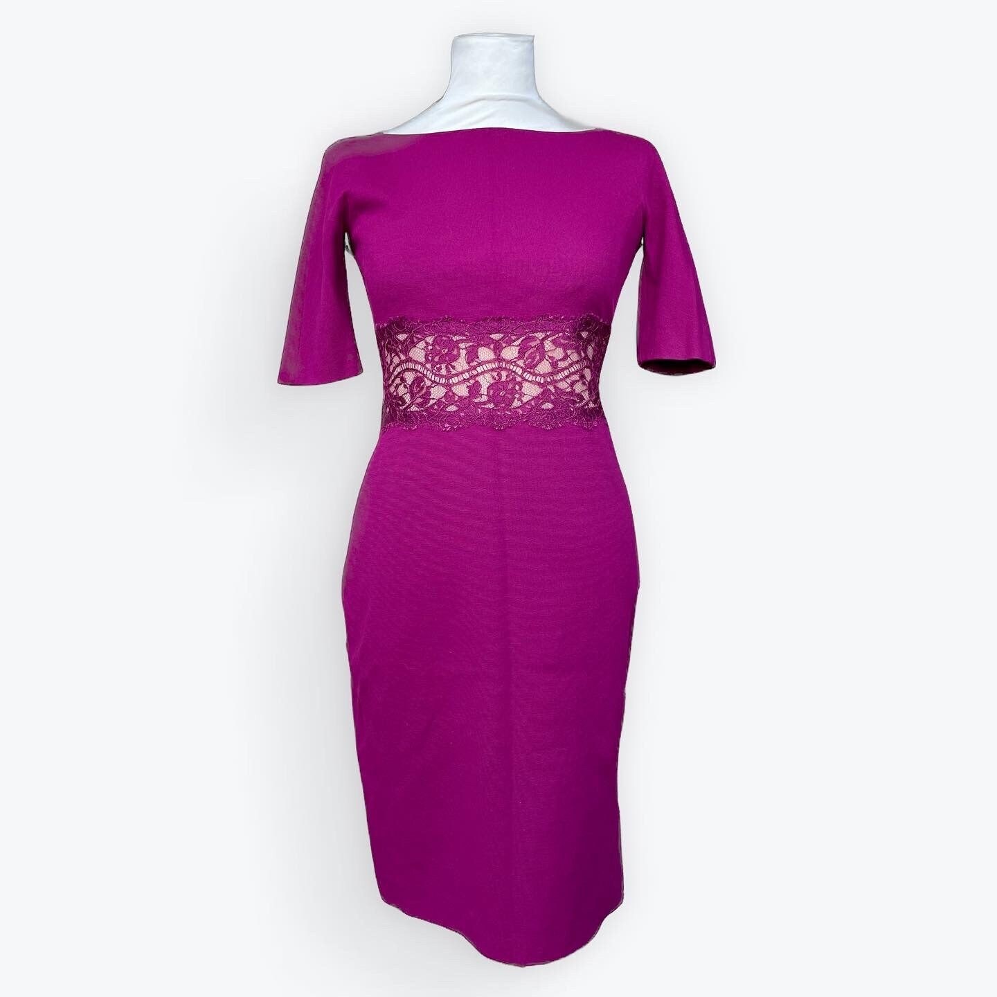 pucci purple dress Vintage EMILIO PUCCI 100% Silk Purple Dress Size 6