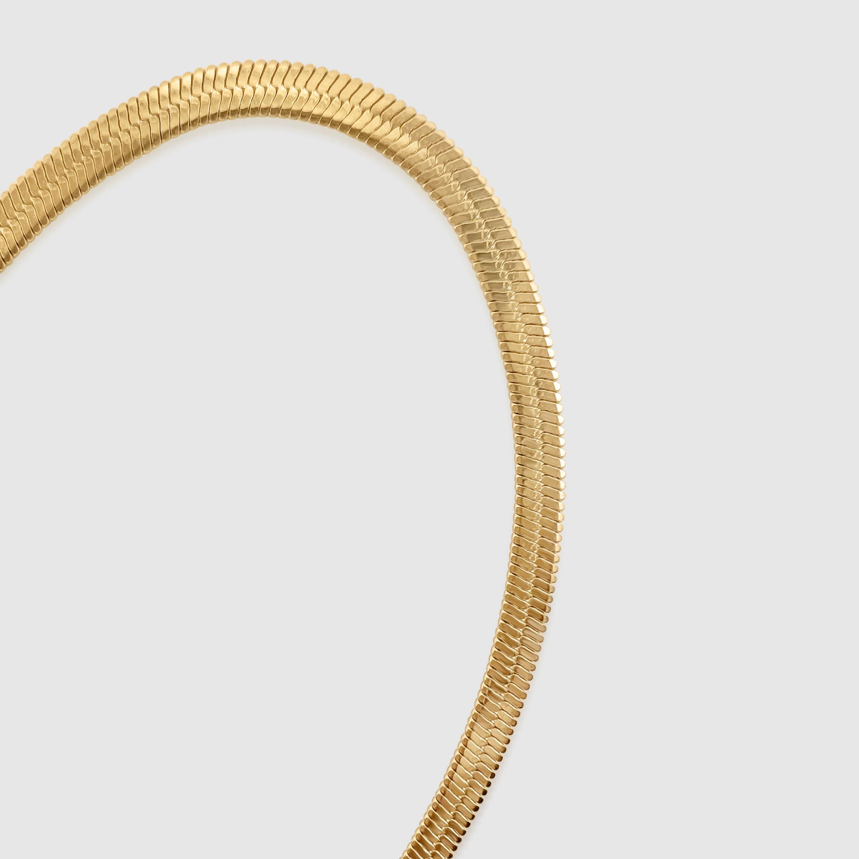 14K Gelbgold Herringbone Armband 3mm 4mm 5mm 6mm, 14K Gelbgold Herringbone Armband 7inch Oder 8 Inch - Österreich
