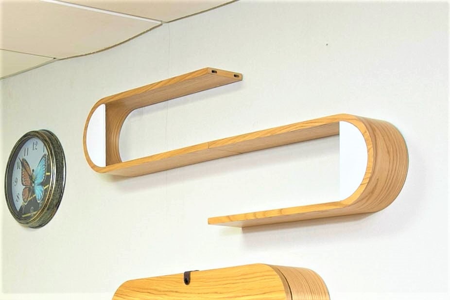 Floating Wall Bookcase, Floating Wall Shelf, 