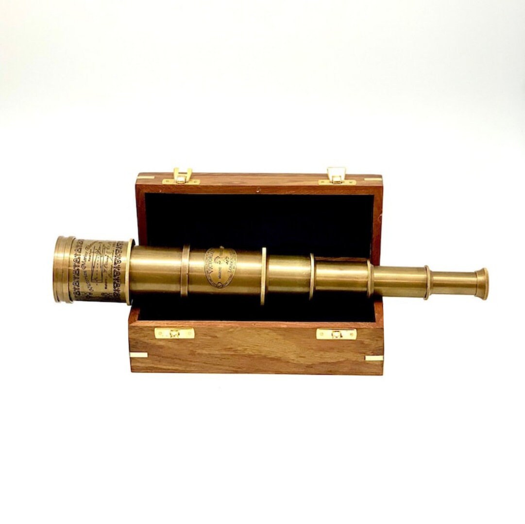 Personalized Telescope Engraved Telescope Pirates Spyglass Etsy
