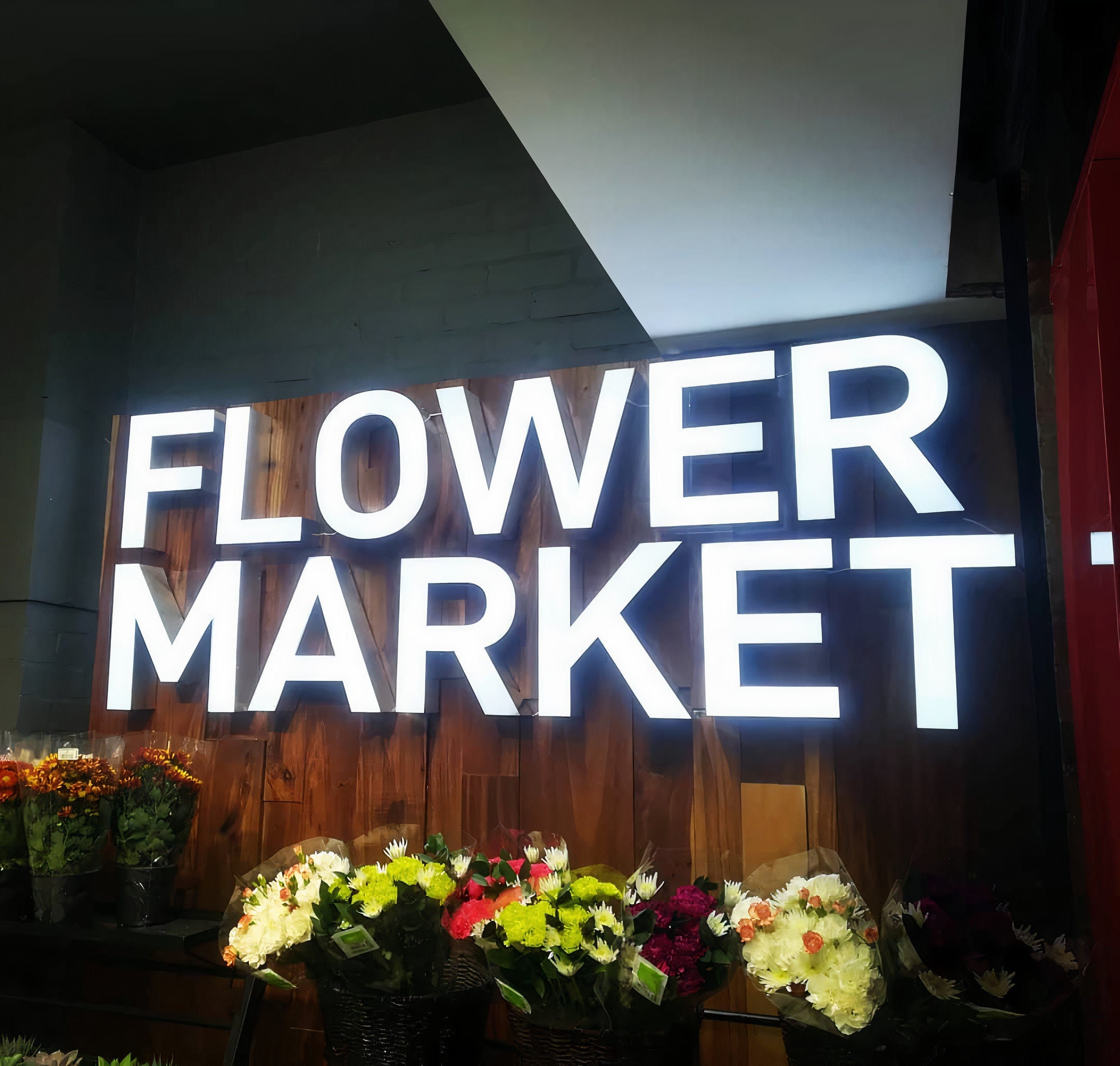 Personalized Light up Logo Outdoor Sign 3D Business Sign Etsy