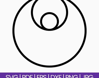 3 Body Problem SVG: Solar System Layered Design (Digital Download)