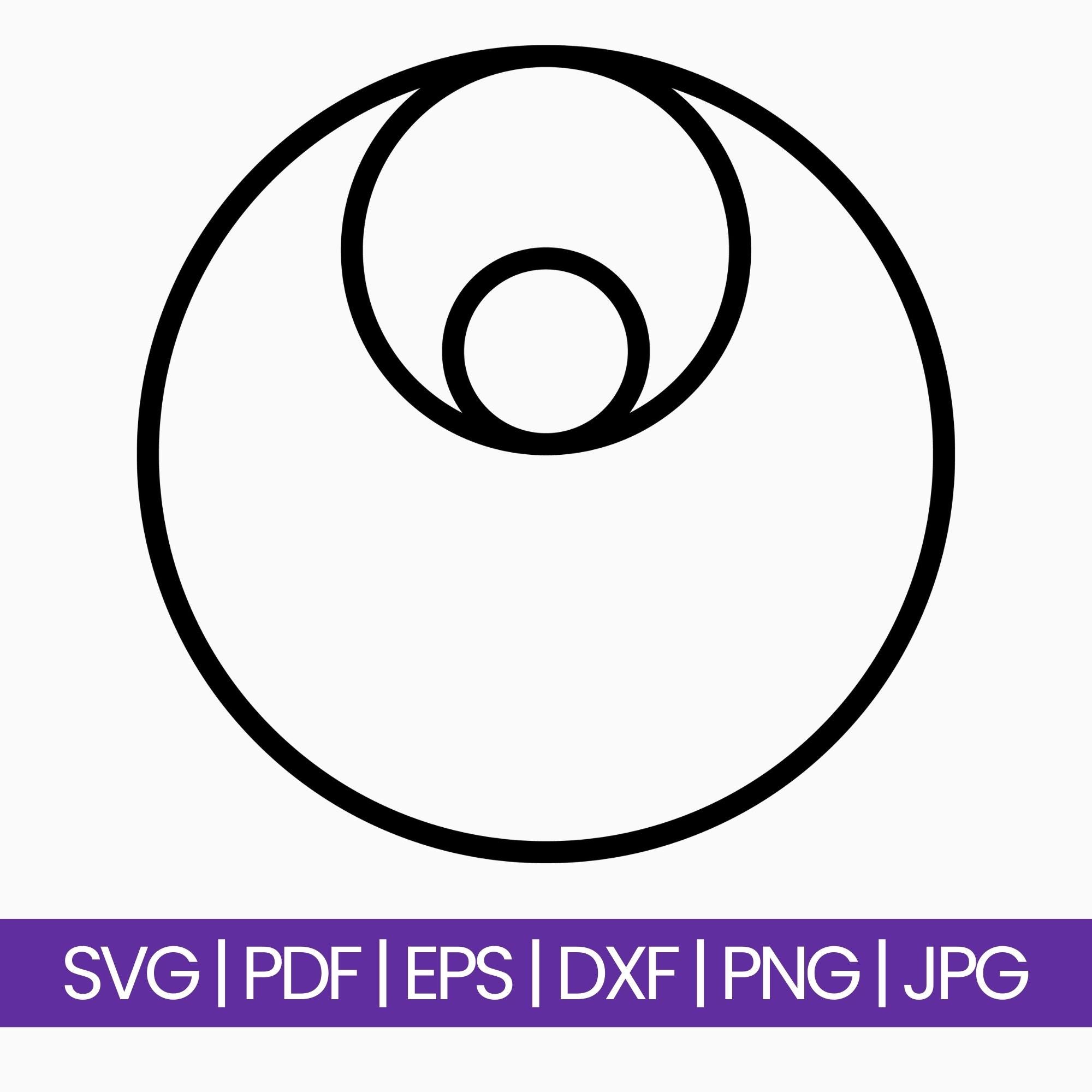 3 Body Problem SVG: Solar System Layered Design (digital Download) - Etsy