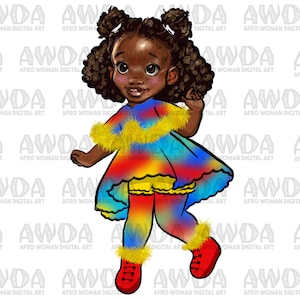 Autism afro girl png sublimation design download, Autism Awareness png, Autism black girl png, Autism png, sublimate designs download