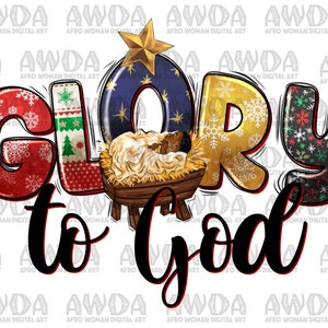 Glory to god black Jesus png sublimation design download, Baby Jesus png, Christian png, black Jesus png, sublimate designs download