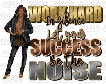 Boss lady motivation quotes png sublimation design download, afro woman png, business png, boss lady png, sublimate designs download