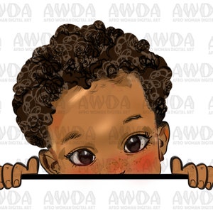 Peekaboo black boy png sublimation design download, afro boy png, afro american boy png, afro baby png, sublimate designs download