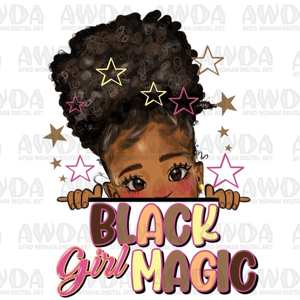 Black girl magic peekaboo png sublimation design download, afro girl png, Juneteenth png, afro baby png, sublimate designs download