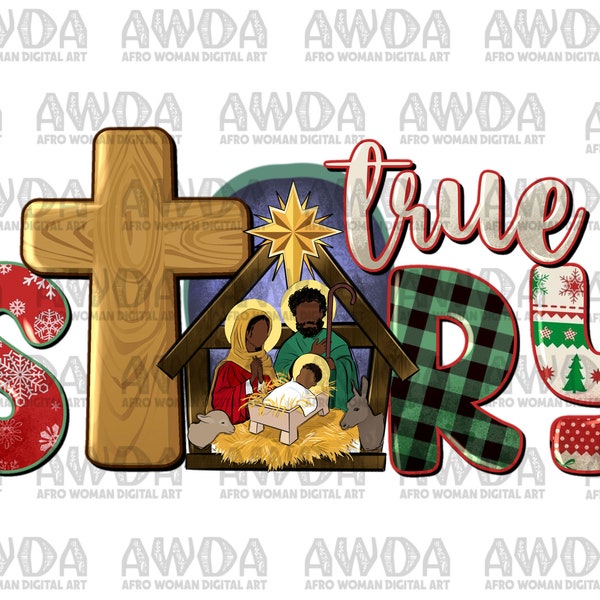 True story African holy family png sublimation design download,Baby Jesus png, Holy night png, black Jesus png, sublimate designs download