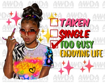Descarga de diseño de sublimación de mujer negra tomada individualmente, mujer negra png, png anti San Valentín, descarga de diseños sublimados