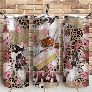 Pray black woman hands bible 20 oz skinny tumbler png, tumbler wrap png, Christian png, tumbler png, 20 oz tumbler designs download