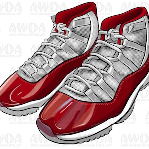 Red sneakers png sublimation design download, sneaker life png, sneaker png design, hand drawn sneaker png, sublimate designs download