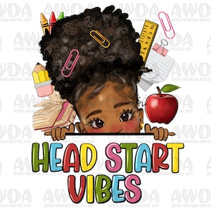 Head start peekaboo black girl png sublimation design download, back to school png, 1st grade png, sublimate designs download