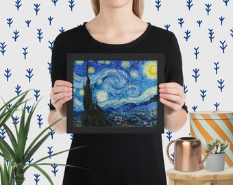ヴィンセント・ヴァン・ゴッホの「星月夜」の高品質デジタルプリント