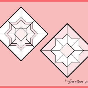 DAMASCUS, Stained Glass Pattern, Stained glass patterns, DIY stained glass