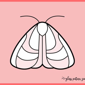 MOTTE, Schmetterling, Glasmalerei-Muster, Glasmalerei-Muster, DIY Glasmalerei