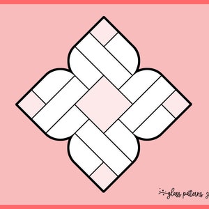 DAMASCUS, Stained Glass Pattern, Stained glass patterns, DIY stained glass